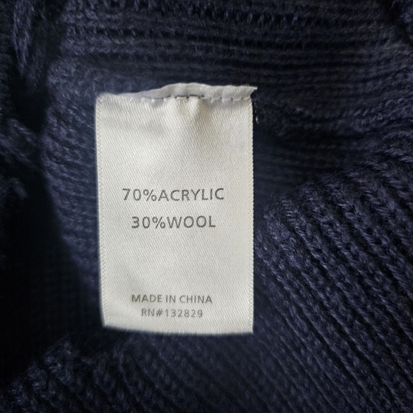 Lovers & Friends Wool Blend Distressed Keeney Sweater Dress Grunge Long Sleeve S - Picture 5 of 8